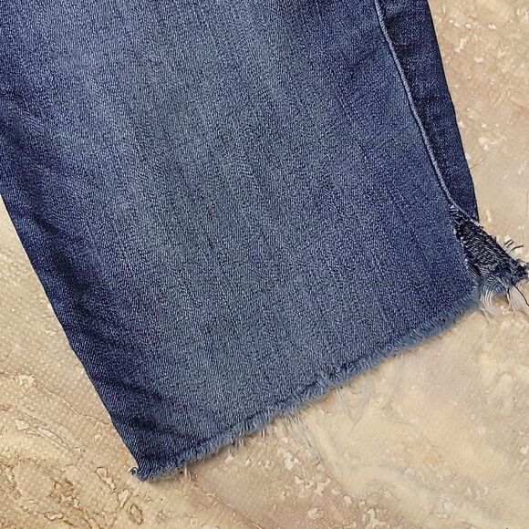 HOLLISTER WOMENS HIGH RISE SKINNY CLASSIC STRETCH CUTOFFS SIZE 27W - Picture 4 of 8